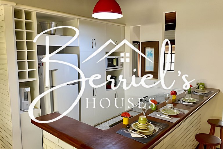 Berrielshouses - Geribá 150 m da praia-3 quartos