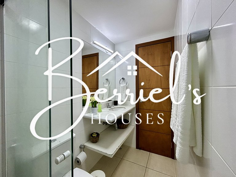 Berrielshouses - Geribá 150 m da praia-3 quartos